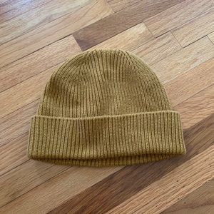 Mustard beanie from ASOS!